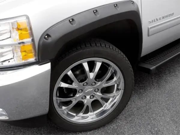 Lund 07-13 Chevy Silverado 1500 RX-Rivet Textured Elite Series Fender Flares - Black (4 Pc.) thumbnail 3