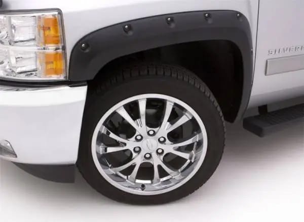 Lund 07-13 Chevy Silverado 1500 RX-Rivet Textured Elite Series Fender Flares - Black (4 Pc.) thumbnail 6