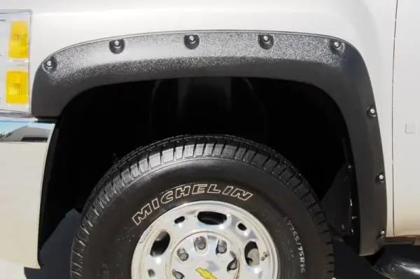 Lund 07-13 Chevy Silverado 1500 RX-Rivet Textured Elite Series Fender Flares - Black (4 Pc.) thumbnail 8