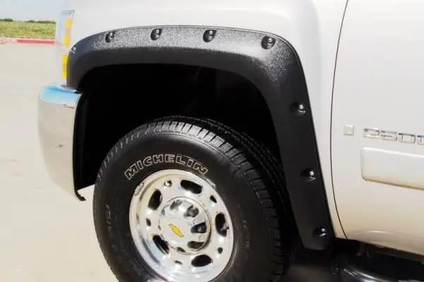 Lund 07-13 Chevy Silverado 1500 RX-Rivet Textured Elite Series Fender Flares - Black (4 Pc.) thumbnail 9