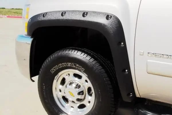 Lund 07-13 Chevy Silverado 1500 RX-Rivet Textured Elite Series Fender Flares - Black (4 Pc.) thumbnail 12