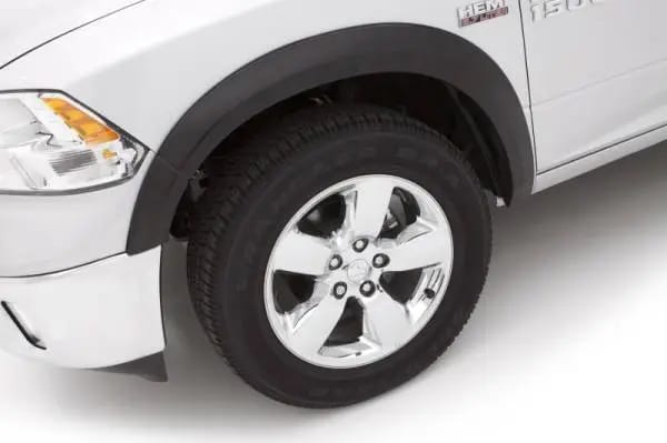 Lund 19-21 Chevy Silverado 1500 SX-Sport Smooth Elite Series Front Fender Flares - Black (2 Pc.) thumbnail 2