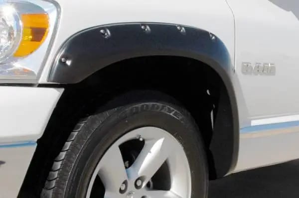 Lund 02-08 Dodge Ram 1500 RX-Rivet Style Smooth Elite Series Fender Flares - Black (4 Pc.) thumbnail 7
