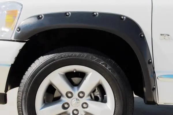Lund 02-08 Dodge Ram 1500 RX-Rivet Style Smooth Elite Series Fender Flares - Black (4 Pc.) thumbnail 8