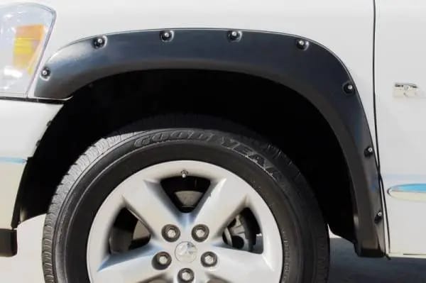 Lund 02-08 Dodge Ram 1500 RX-Rivet Style Smooth Elite Series Fender Flares - Black (4 Pc.) thumbnail 11