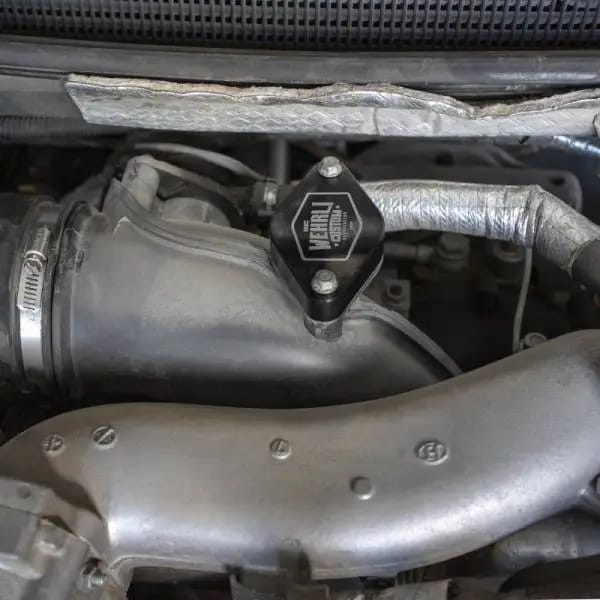 Wehrli 11-16 Chevrolet 6.6L LML Duramax Turbo Resonator Billet Block Off Plate thumbnail 3