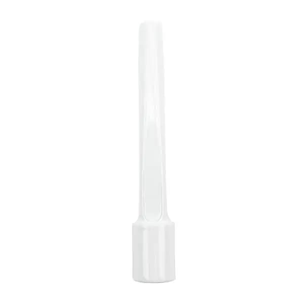 Wehrli 07.5-19 Chevrolet 6.6L Duramax Billet TIG Torch Stubby Antenna - Gloss White