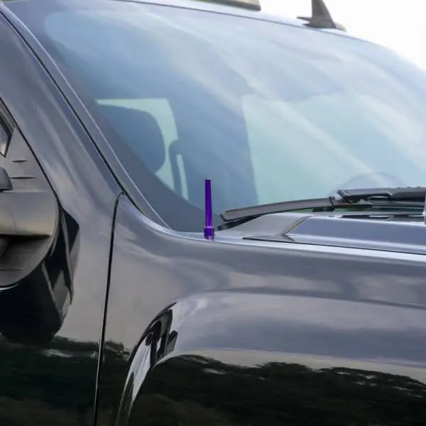 Wehrli 07.5-19 Chevrolet 6.6L Duramax Billet TIG Torch Stubby Antenna - Raw Aluminum thumbnail 3
