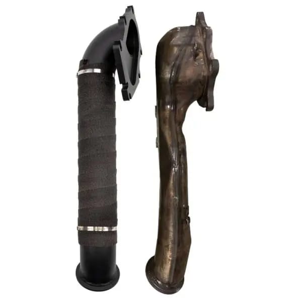Wehrli 01-04 Chevrolet 6.6L LB7 Duramax 3in Down Pipe thumbnail 9