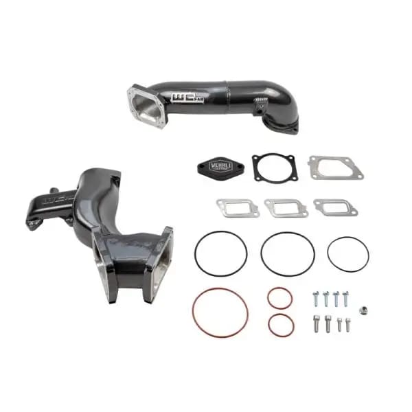 Wehrli 11-16 Chevrolet 6.6L LML Duramax High Flow Y-Bridge Kit - Sparkle Copper
