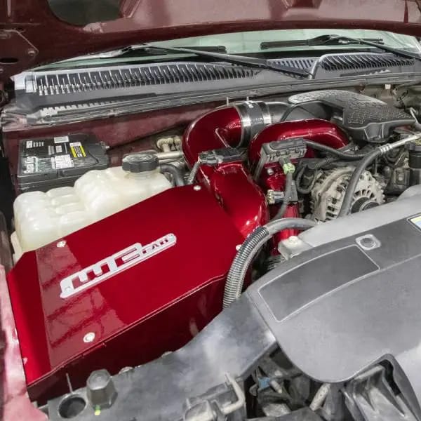 Wehrli 06-07 Duramax LBZ 4in. Intake Kit w/ Air Box - Gloss White thumbnail 5