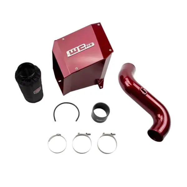 Wehrli 07.5-10 Chevrolet Duramax LMM 4in Intake Kit - WCFab Red thumbnail 2