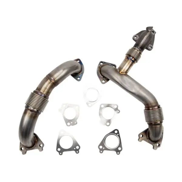 Wehrli 11-16 Duramax LML Stainless 2in Up Pipe Kit w/ Gaskets thumbnail 2