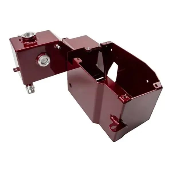 Wehrli 17-24 6.7L Power Stroke Coolant Tank and Battery Box Kit - Gloss Black thumbnail 3