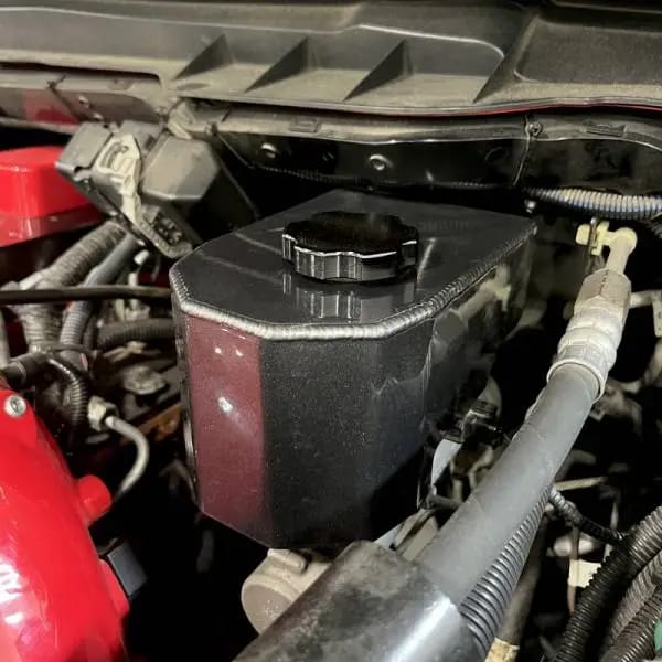 Wehrli 06-24 5.9L & 6.7L Cummins Brake Master Cylinder Reservoir Cover - Sparkle Bomber Orange thumbnail 6