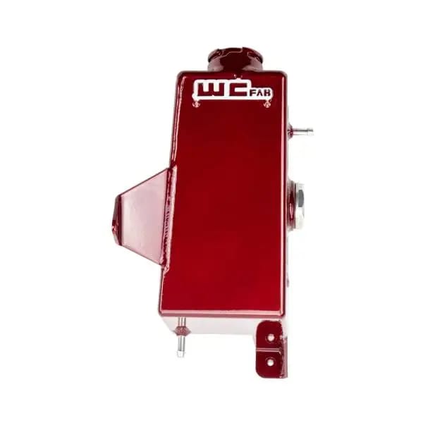 Wehrli 10-12 Cummins 6.7L Coolant Tank (OEM Placement) - WCFab Red thumbnail 2
