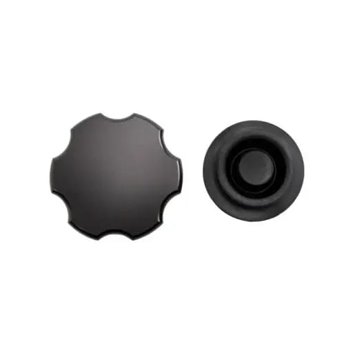 Wehrli 99-24 GM 1500/2500/3500 Billet Aluminum Brake Master Cylinder Cap - Black Anodized