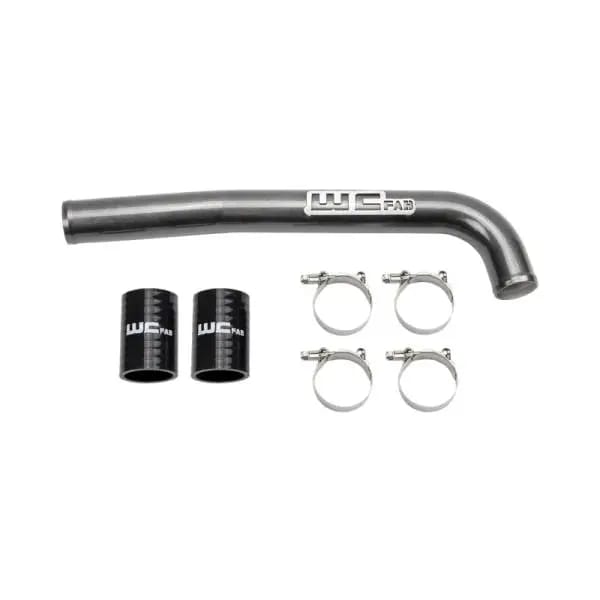 Wehrli 19-23 Cummins 6.7L Upper Coolant Pipe - Bengal Blue thumbnail 2