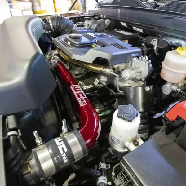 Wehrli 19-23 Cummins 6.7L Upper Coolant Pipe - Illusion Purple thumbnail 5