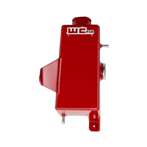 Wehrli 10-12 Cummins 6.7L Coolant Tank (OEM Placement) - Bengal Red thumbnail 8