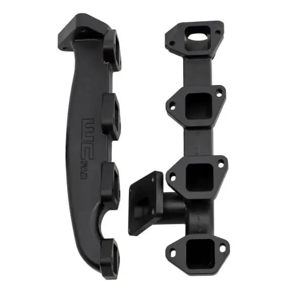 Wehrli 17-24 Chevrolet Duramax Billet Exhaust Manifold & Stainless Up Pipe Kit w/ Gaskets & Hardware thumbnail 5