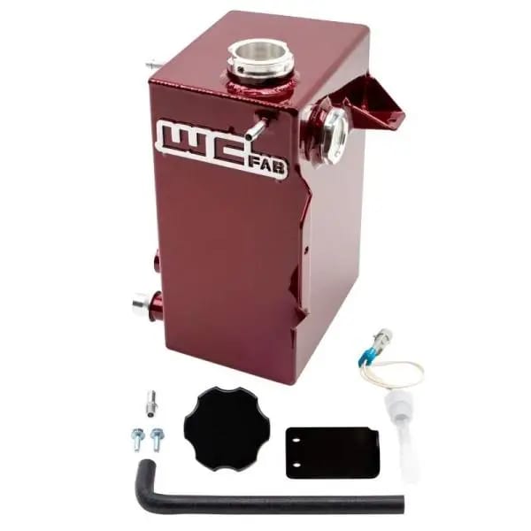 Wehrli 20-24 Chevrolet-GMC 6.6L L5P Duramax OEM Placement Coolant Tank Kit - Candy Red thumbnail 3