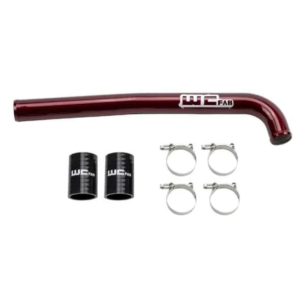 Wehrli 19-23 Chevrolet 6.7L Cummins High Output Upper Coolant Pipe - WCFab Red thumbnail 2