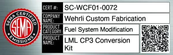 Wehrli 11-16 Chevrolet 6.6L LML Duramax CP3 Conversion Kit thumbnail 3