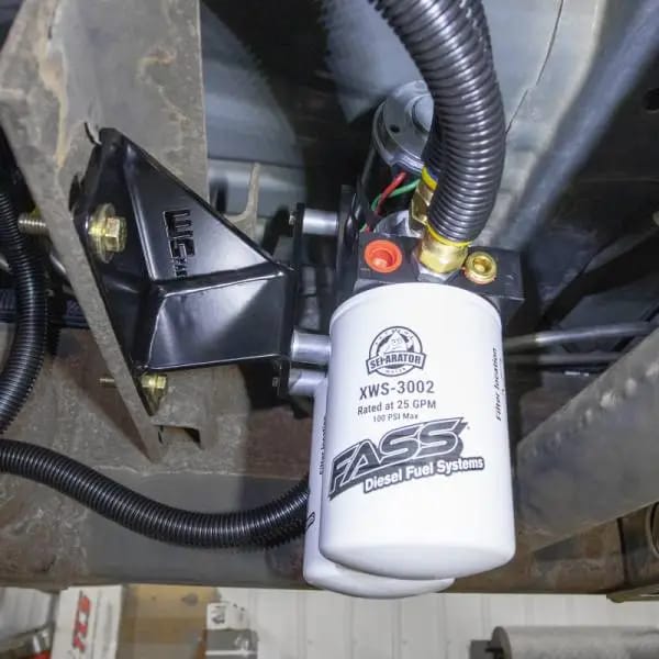 Wehrli 11-16 Chevrolet 6.6L Duramax FASS Fuel System Relocation Bracket (Crew Cab Only) thumbnail 8