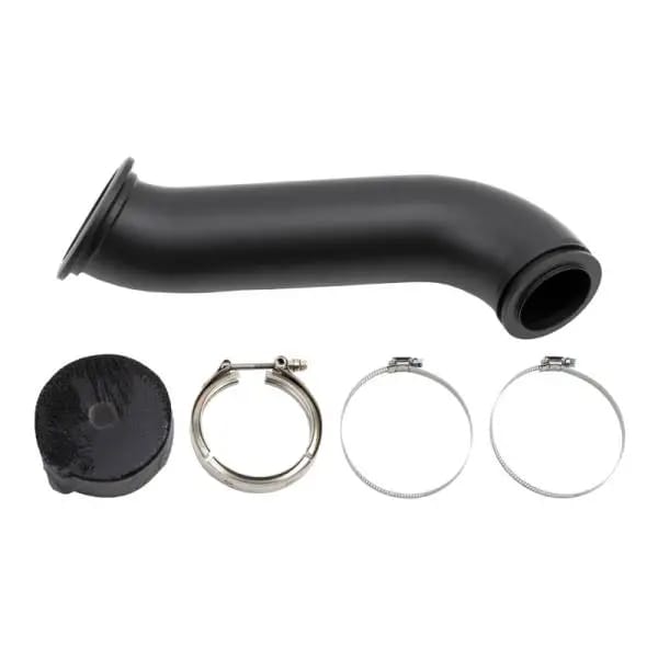 Wehrli 04.5-07 Dodge Ram Cummins 4in Down Pipe - w/High Mount S300 Turbo & 2nd Gen Manifold thumbnail 3