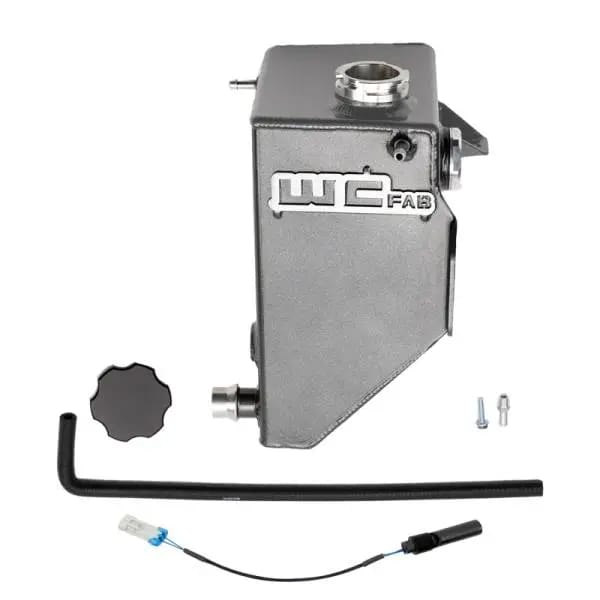 Wehrli 20-24 Chevrolet-GMC 6.6L L5P Duramax OEM Placement Coolant Tank Kit - Sparkle Bomber Orange