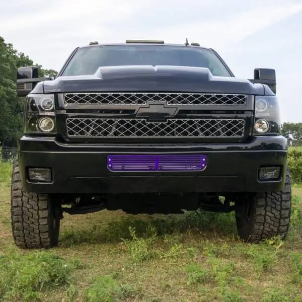Wehrli 11-14 Chevrolet Silverado 2500/3500 HD / Duramax LML Bumper Grille - Fine Texture Black thumbnail 4
