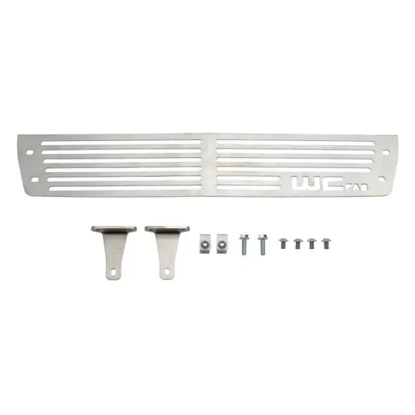 Wehrli 15-19 GMC Sierra 6.6L LML/L5P Duramax Bumper Grille - Raw Stainless Finish thumbnail 2