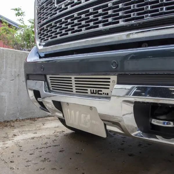 Wehrli 15-19 GMC Sierra 6.6L LML/L5P Duramax Bumper Grille - Raw Stainless Finish thumbnail 3