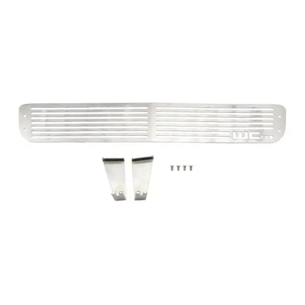 Wehrli 11-14 Chevrolet Silverado LML Duramax Bumper Grille - Raw Stainless thumbnail 2