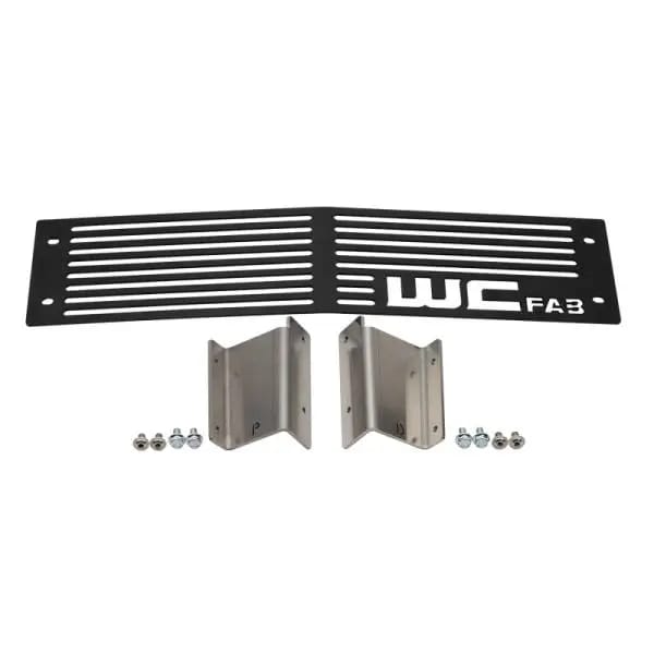 Wehrli 15-19 Chevrolet Silverado HD 6.6L LML/L5P Duramax Bumper Grille - Flat Black thumbnail 2