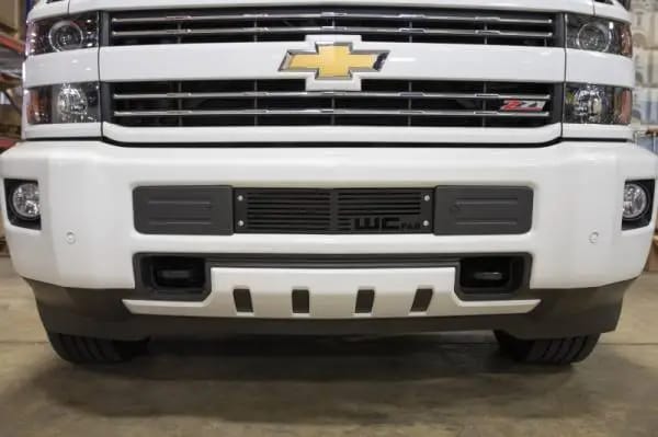 Wehrli 15-19 Chevrolet Silverado HD 6.6L LML/L5P Duramax Bumper Grille - Fine Texture Black thumbnail 8