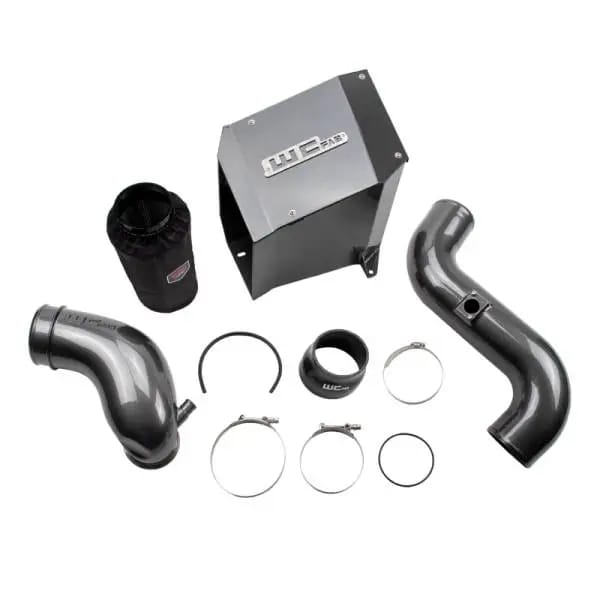 Wehrli 2004.5-2005 LLY Duramax 4in Intake Kit with Air Box Stage 2 Gloss Black thumbnail 2