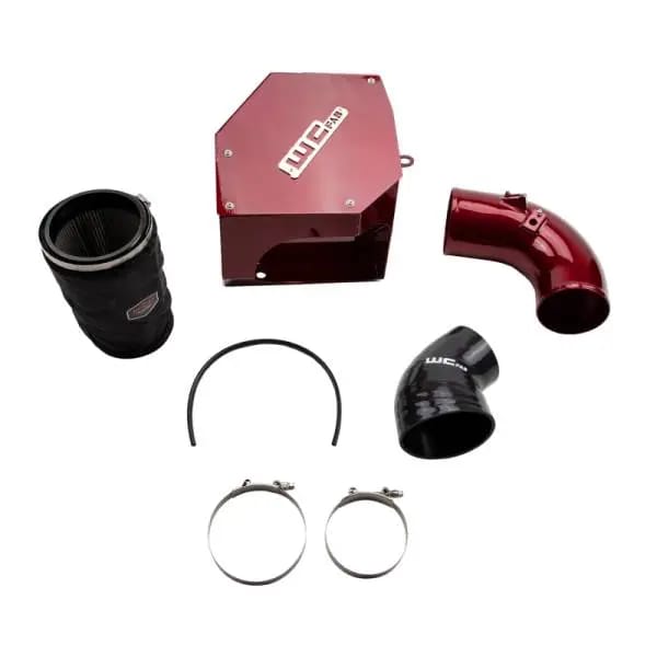 Wehrli 19-23 Cummins 6.7L 5in Intake Kit - WCFab Red thumbnail 2