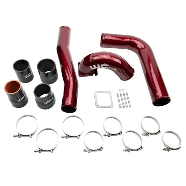 Wehrli 03-07 Dodge 5.9L Cummins High Flow Stage 1 Intake Bundle Kit - WCFab Red thumbnail 2