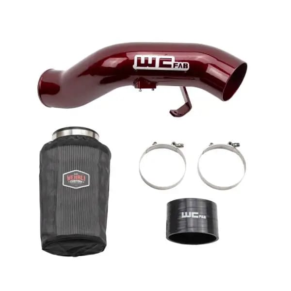 Wehrli 03-07 Ford 6.0L Powerstroke 4in Intake Kit - Brizzle Blue thumbnail 2