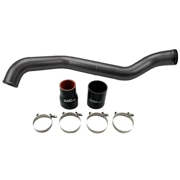 Wehrli 01-04 Chevrolet 6.6L LB7 Duramax Driver Side 3in Intercooler Pipe - Bronze Chrome thumbnail 3