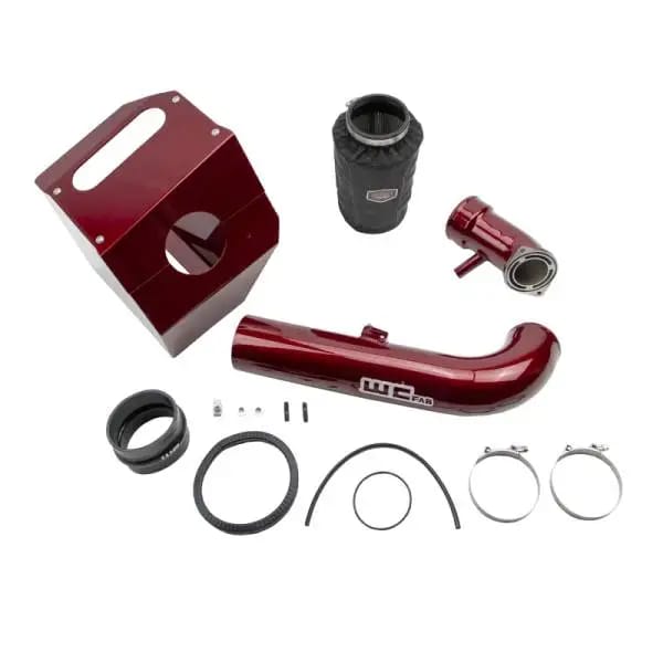 Wehrli 17-19 Chevrolet 6.6L L5P 4in Intake Kit Stage 2 - WCFab Red thumbnail 2