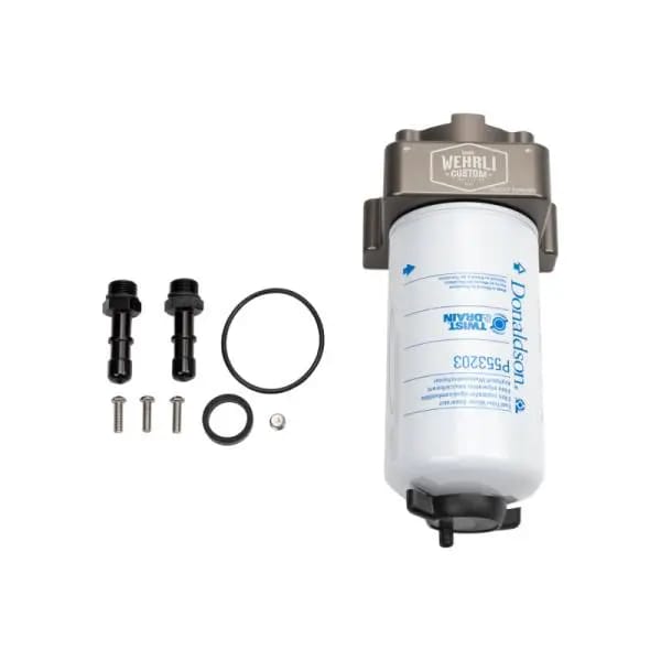 Wehrli 17-19 Duramax L5P / 20-24 L5P Duramax Long Bed Fuel Filter Housing Kit thumbnail 2