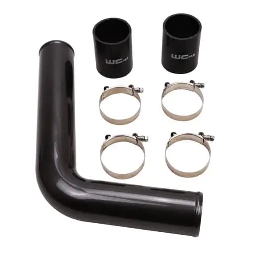 Wehrli 03-07 Cummins 5.9L Driver Side 3in Intercooler Pipe - Kiwi Green
