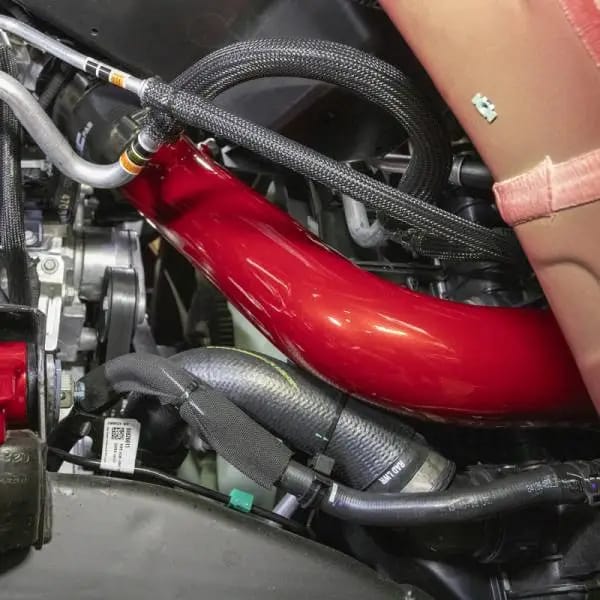 Wehrli 20-24 Chevrolet 6.6L L5P Duramax Passenger Side 3.5in Intercooler Pipe - Gloss White thumbnail 5