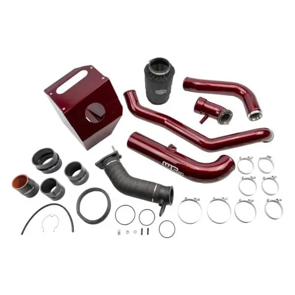 Wehrli 17-19 Chevrolet L5P Duramax High Flow Intake Bundle Kit - Red thumbnail 2