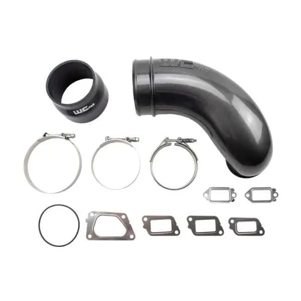 Wehrli 11-16 Duramax LML 5 in. Intake Horn - Semi-Gloss Black