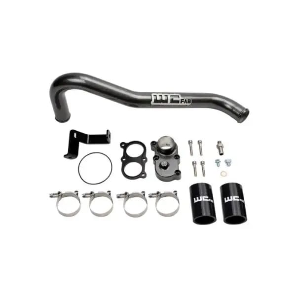 Wehrli 06-10 Duramax LBZ/LMM Thermostat Housing Kit - Gloss White thumbnail 2