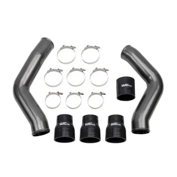 Wehrli 13-18 Ram 6.7L Cummins 3.5in Intercooler Pipes Kit - Bengal Blue thumbnail 2